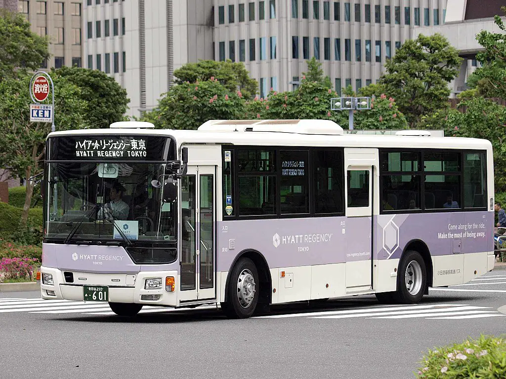Odakyu Hakone Highway Bus in Tokyo