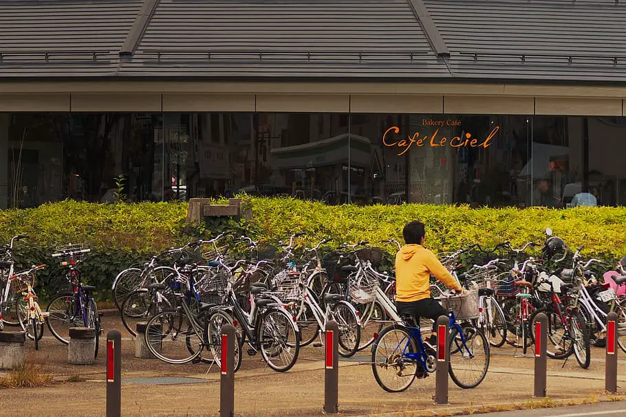 Mamachari bicycle in Japan