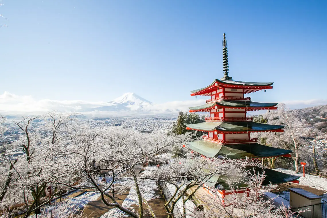 best place to visit japan in january
