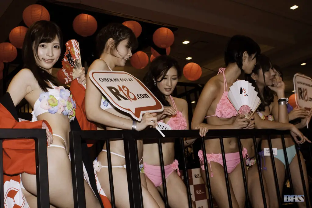 Adult genre expos are very popular in Japan