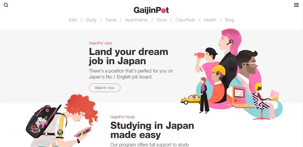 Gaijinpot Website