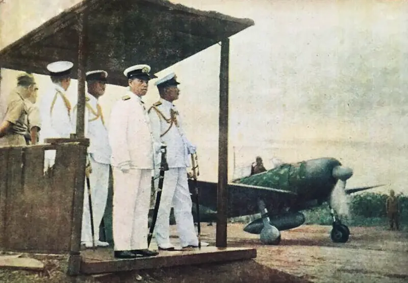 Admiral Yamamoto in Rabaul 1943. Photo by The Showa Daily on www.flickr.com.