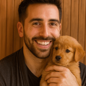 Eli and my best buddy Rocky